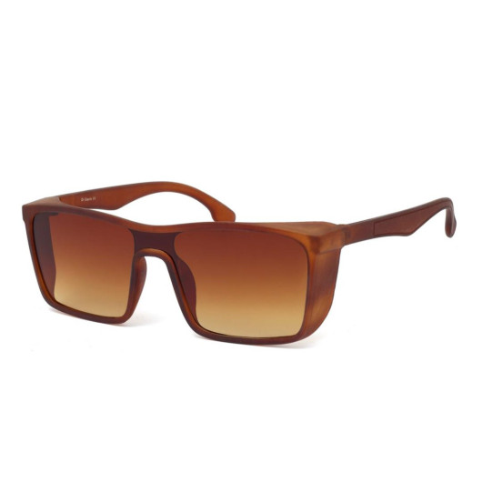 Brown Full Frame Men's Sunglasses