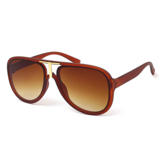 Brown T Frame Men's Sunglasses