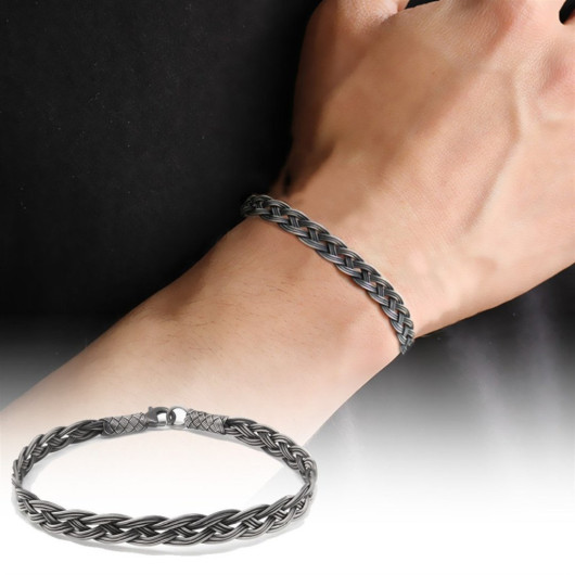 Handcrafted Elegant Design 1000 Sterling Silver Kazaz Bracelet