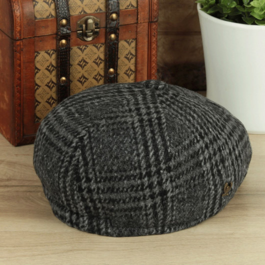 Smoked English Style Winter Men's Hat