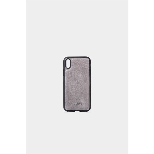 Guard Antique Leather Gray Iphone X / Xs Case