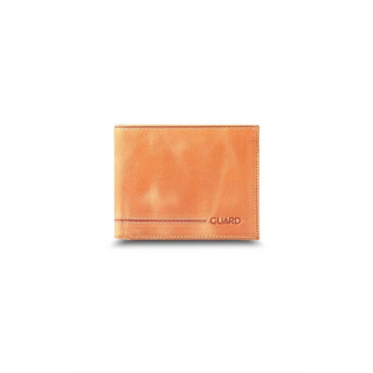 Guard Antique Yellow Classic Leather Men's Wallet