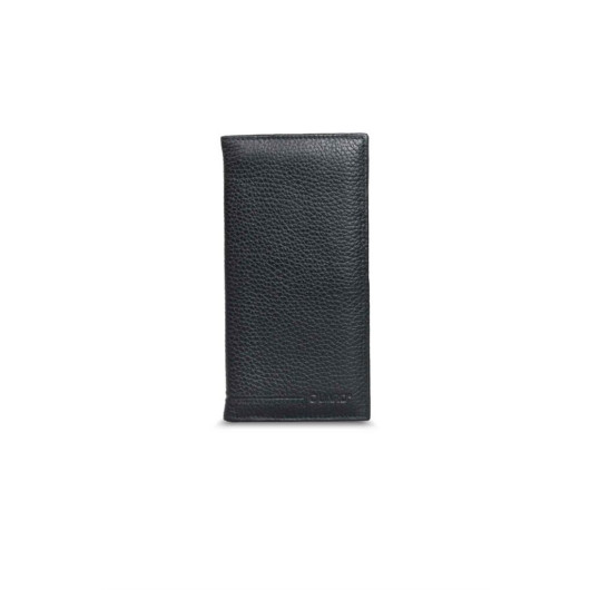Guard Black Portfolio Wallet Without Zipper
