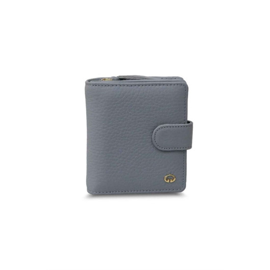 Guard Gray Multi-Compartment Stylish Leather Women's Wallet
