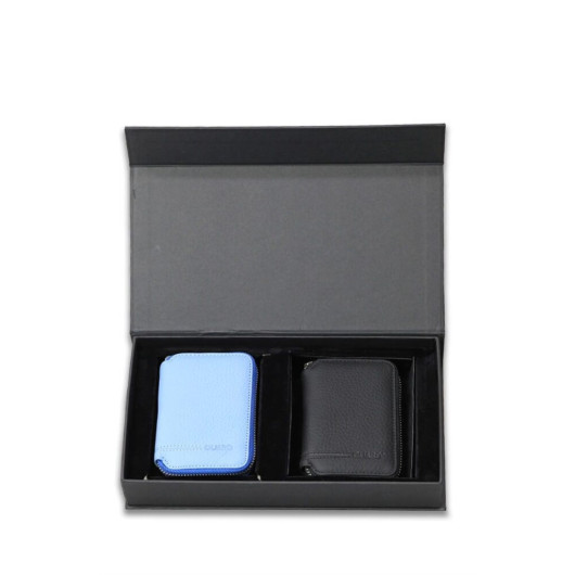 Guard Gift Black - Turquoise Wallet Set