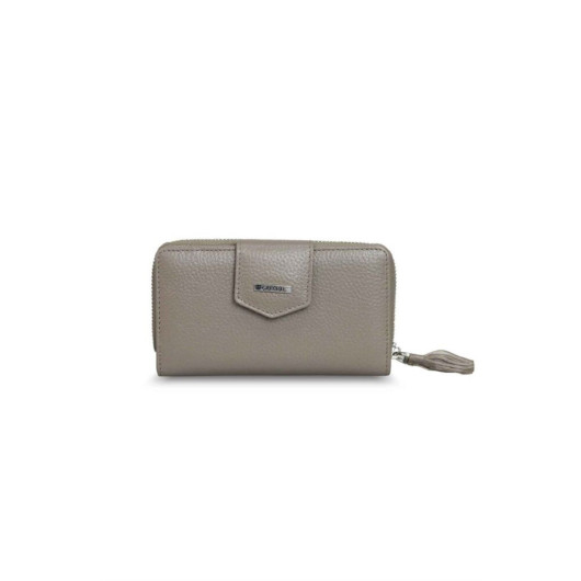 Guard Small Size Mink Leather Women's Wallet