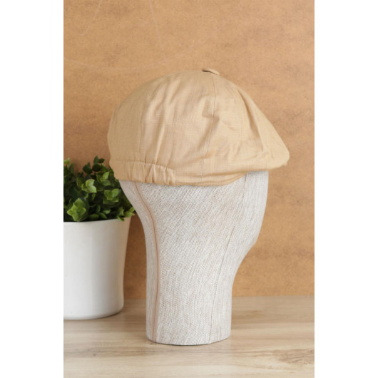 Seasonal Camel British Style Men's Hat
