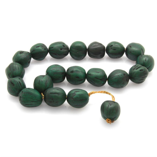 System Natural Cut Green Color Fragrant Andız Tree Efe Rosary