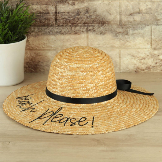 Summer Beach Please Women's Fedora Hat