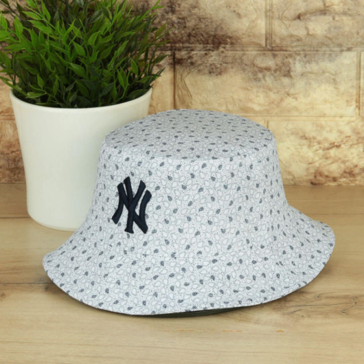 Summer White Ny Bucket Hat
