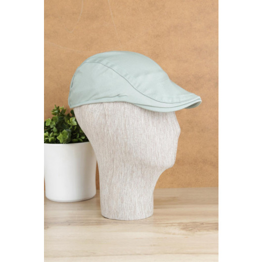 قبعة (طاقية) صيفية للرجال لون اخضر مائي