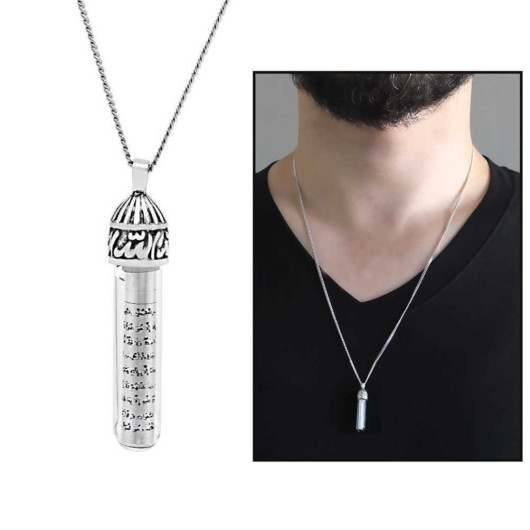 925 Sterling Silver Necklace Filled With Zamzam Water