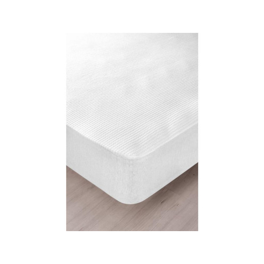 3D Quilted Liquid Proof 90X190Cm Fitted Single Mattress