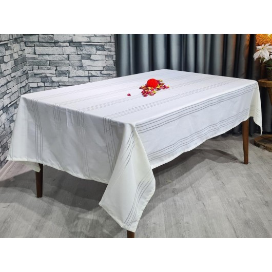 Carinna Life Single Table Cloth 160X220Cm Cream