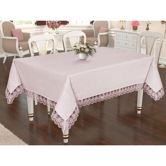 Cover/Tablecloth Powder/Light Pink Çeyiz Diyarı Lalezar