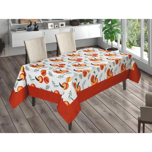 Tablecloth For The Kitchen And Garden Square, Measuring 140X140 Cm Çeyiz Diyarı Punnet
