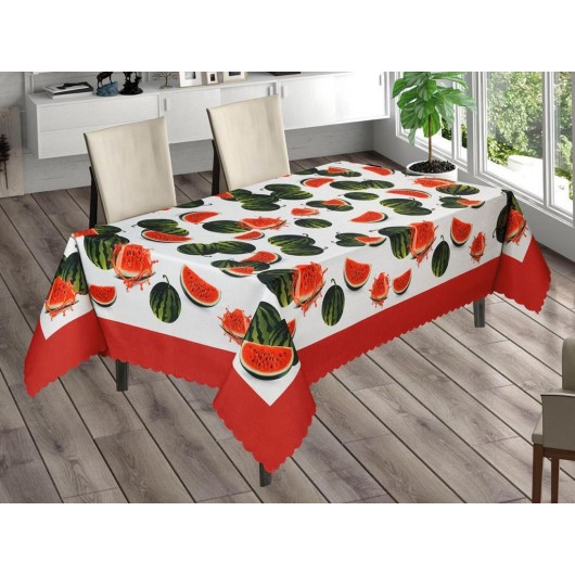 Tablecloth For Kitchen And Garden Round 110 X 160 Cm Çeyiz Diyarı Punnet
