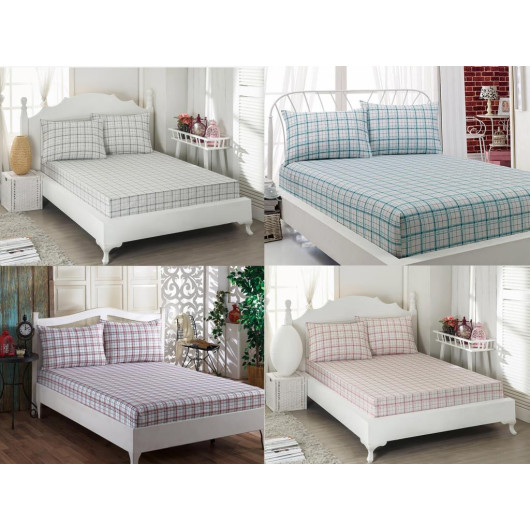Çeyiz Diyarı Patterned Single Bed Sheet/Comforter Set