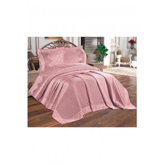 6-Piece Comforter Set, Light Pink Color