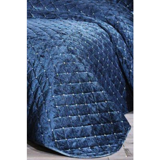Navy Blue Single Bed Sheet