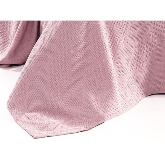Elegant Double Bedding Set Powder/Light Pink