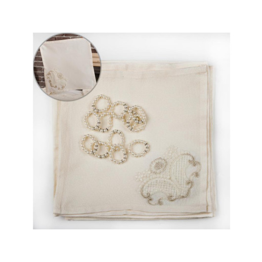 Cover/Tablecloth 26-Piece Elif Cream Color
