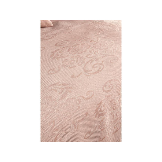 French Lace Belins Double Bedspread Powder
