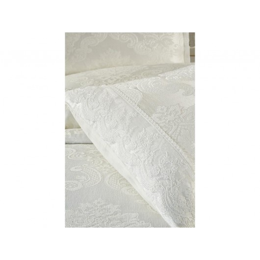 French Lace Elani Bedspread Cream