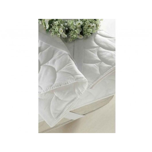 Quilted Double Mattress Topper With Drawstring 200X200 Cm