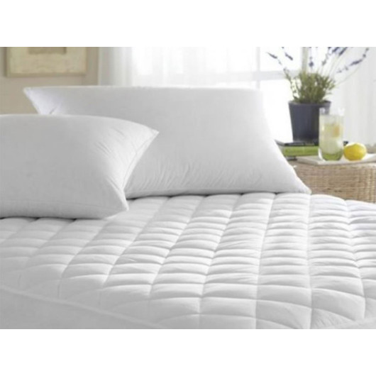Fluid-Resistant Double Bed Mattress/Bedspread, 180X200 Cm