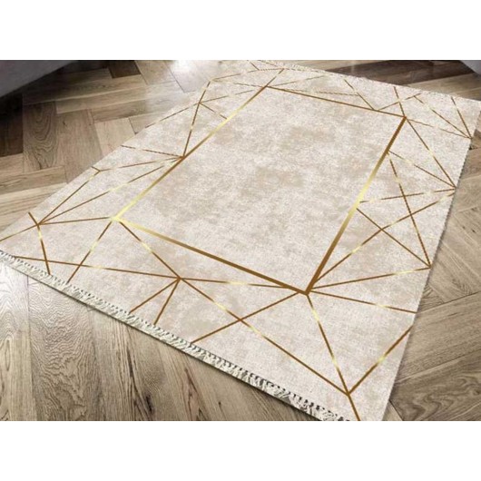Monolit, Digitally Printed, Non-Slip Velveteen Carpet, Dimensions 100X200 Cm