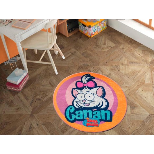 Round Rug 80X80 Cm With King Shaker Design