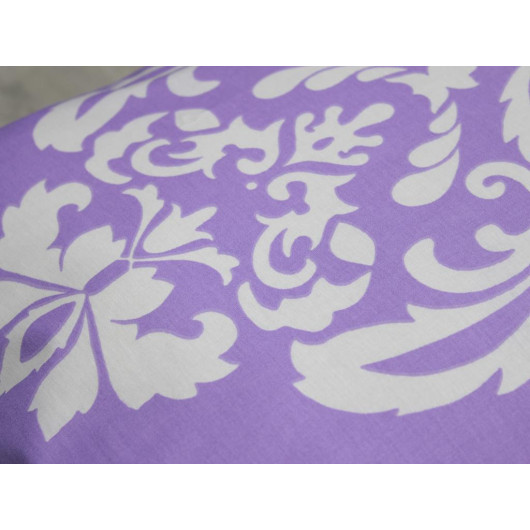 Two-Piece Cushion Cover In Lavender Color
