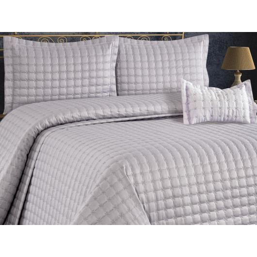 Meltem Double Bedspread Gray