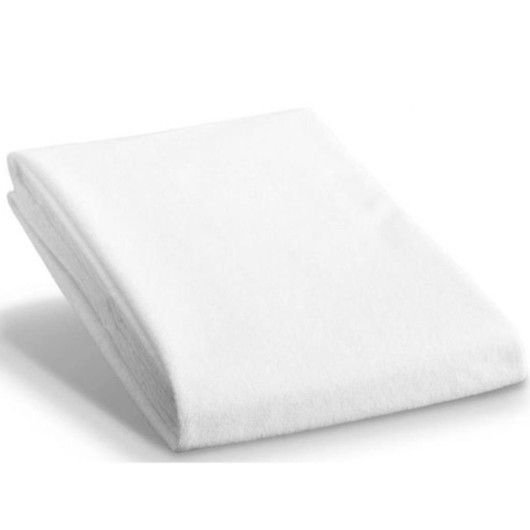 مرتبة/غطاء سرير فردي قطني مقاوم للسوائل بابعاد 100X200 سم
