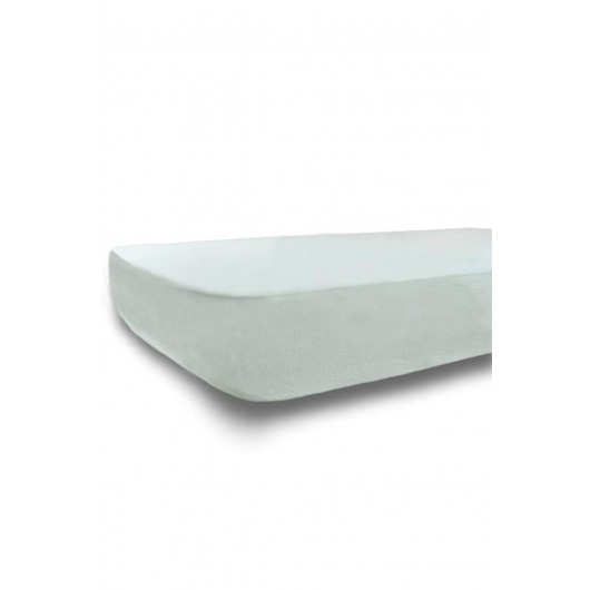 Liquid-Resistant Cotton Single Mattress/Bed Cover, 120X200 Cm