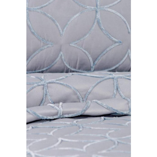 Parolin Double Quilted Bedspread Gray