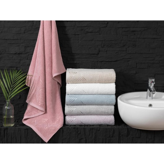 Hand And Face Towels 6 Pieces Piramit