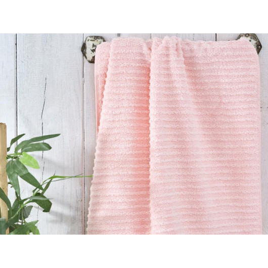 Sıla Light Pink Cotton Face And Hand Towel