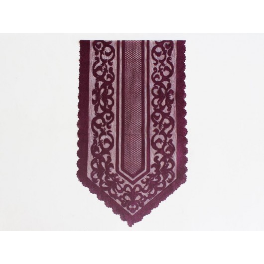 Venessi Purple Knitted Throw/Placemat