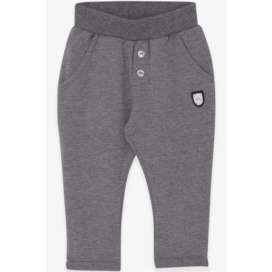 Newborn Boy's Pajama Pants Dark Gray (9Mths-3Yrs)
