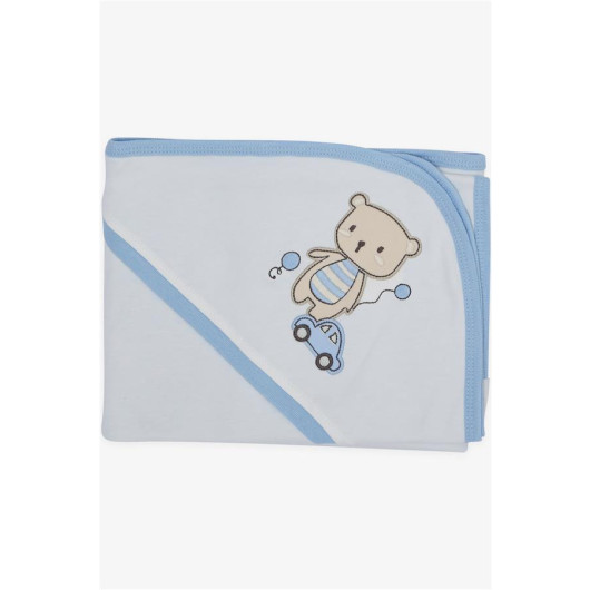 Baby Boy Hospital Release 10 Pack White With Bee Embroidery (0-3 Months)