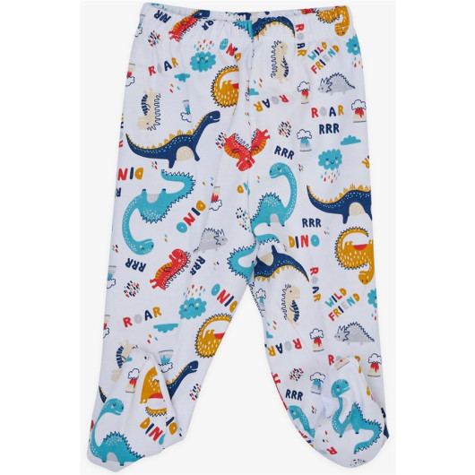 Baby Boy Hospital Release Pack Of 10 Friendship Themed Embroidered White (0-3 Months)