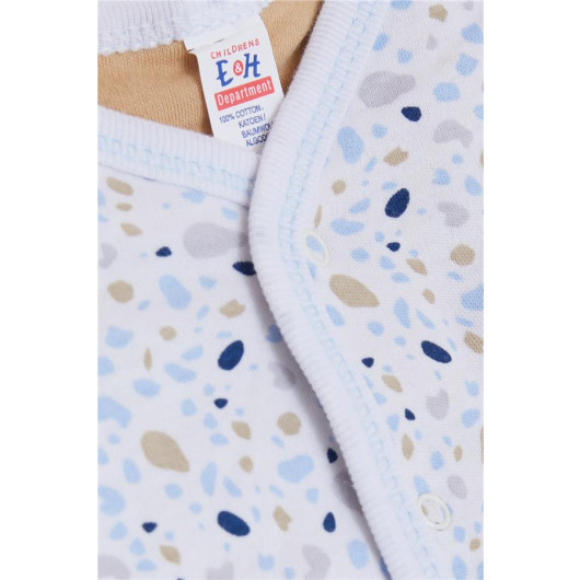 Baby Boy Hospital Release 8 Pack Patterned White (0-3 Months)