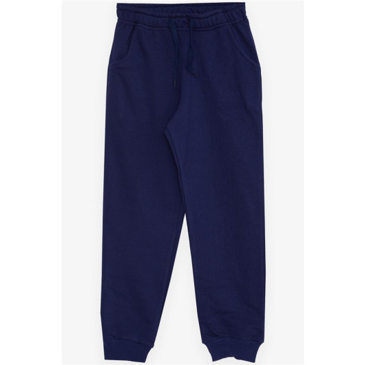 Boy's Sweatpants Dark Blue (Age 9)