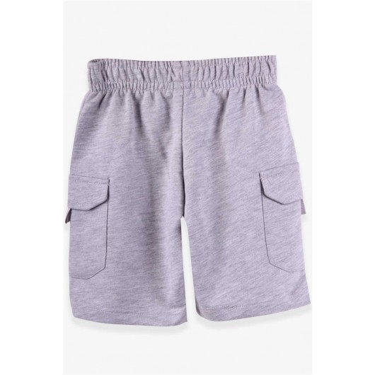 Boy Capri Light Gray Melange (2-6 Years)