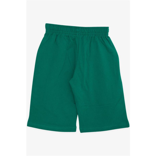 Boy's Capri Emblem Pocket Lace Accessory Green (4-9 Years)