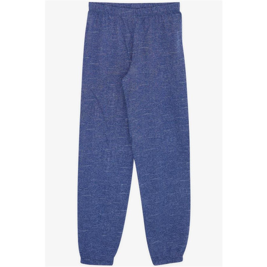 Boys Pajamas Set Patterned Dark Blue (4-8 Years)