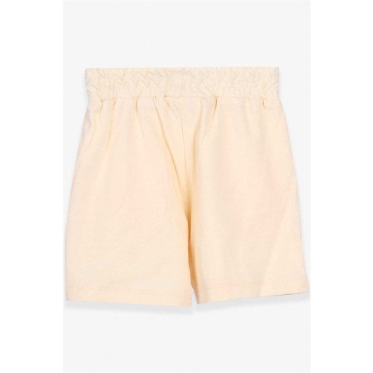 Boys Shorts Solid Color Yellow (3-7 Years)