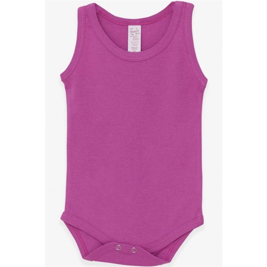 Baby Girl Snap Fastener Body Purple (9 Months-3 Years)
